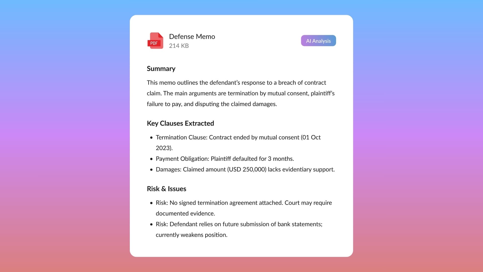 Document Intelligence Dashboard