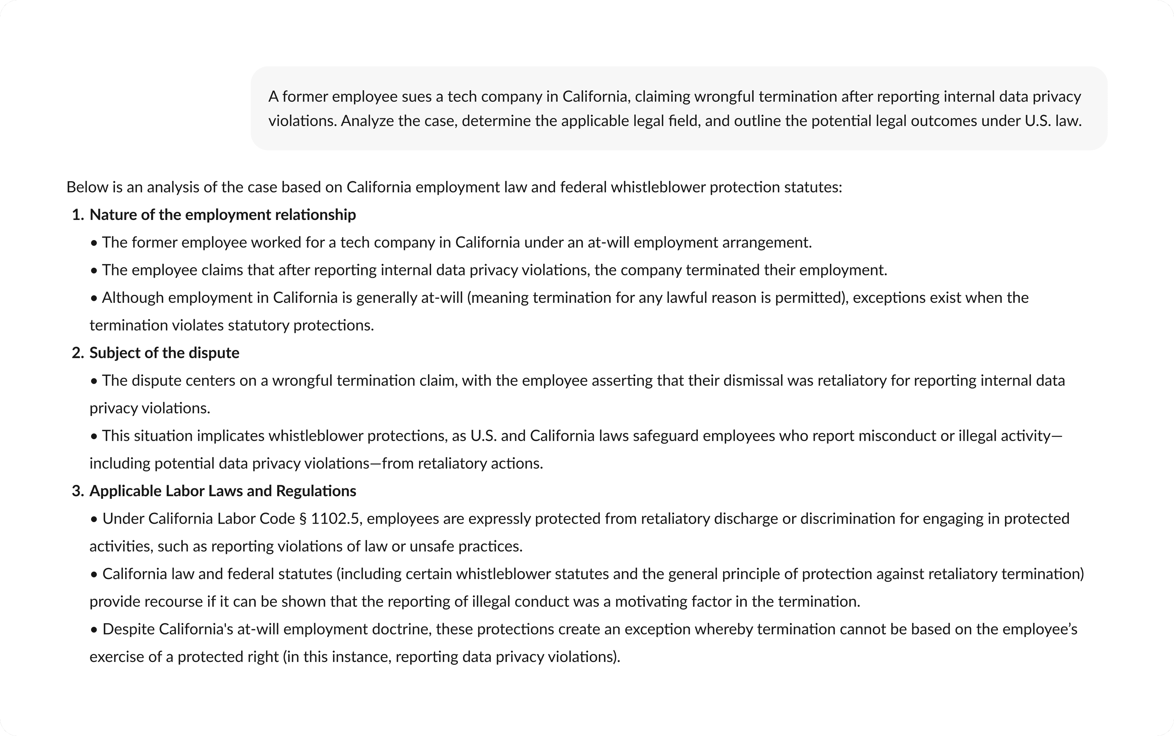 Foresight Legal Analytics Dashboard